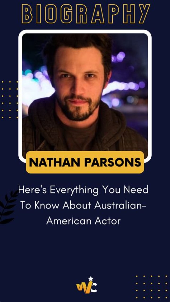Meet Nathan Parsons, The Ethan Lovett from General Hospital