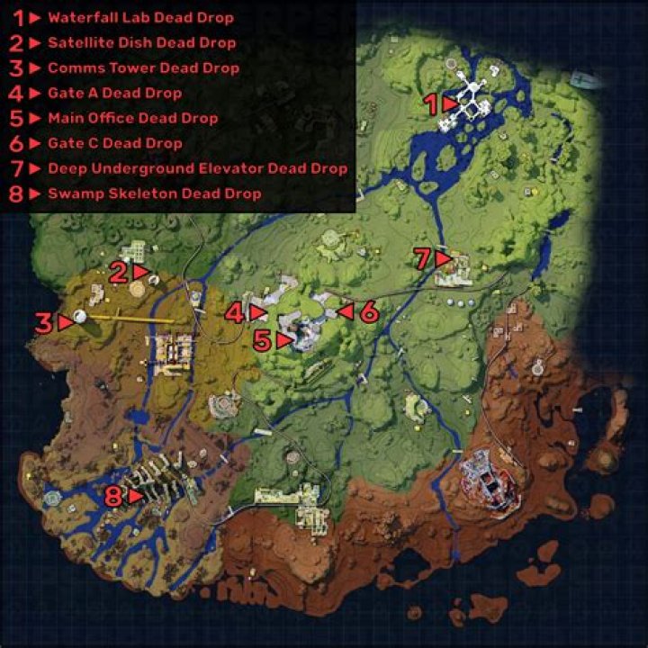The Cycle Frontier Dead Drop: Total 16 Locations - SarkariResult